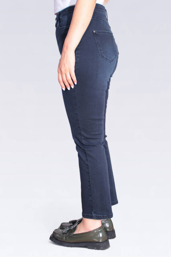 30296 DAR PAÇA BİLEK BOY KOT PANTOLON - 4